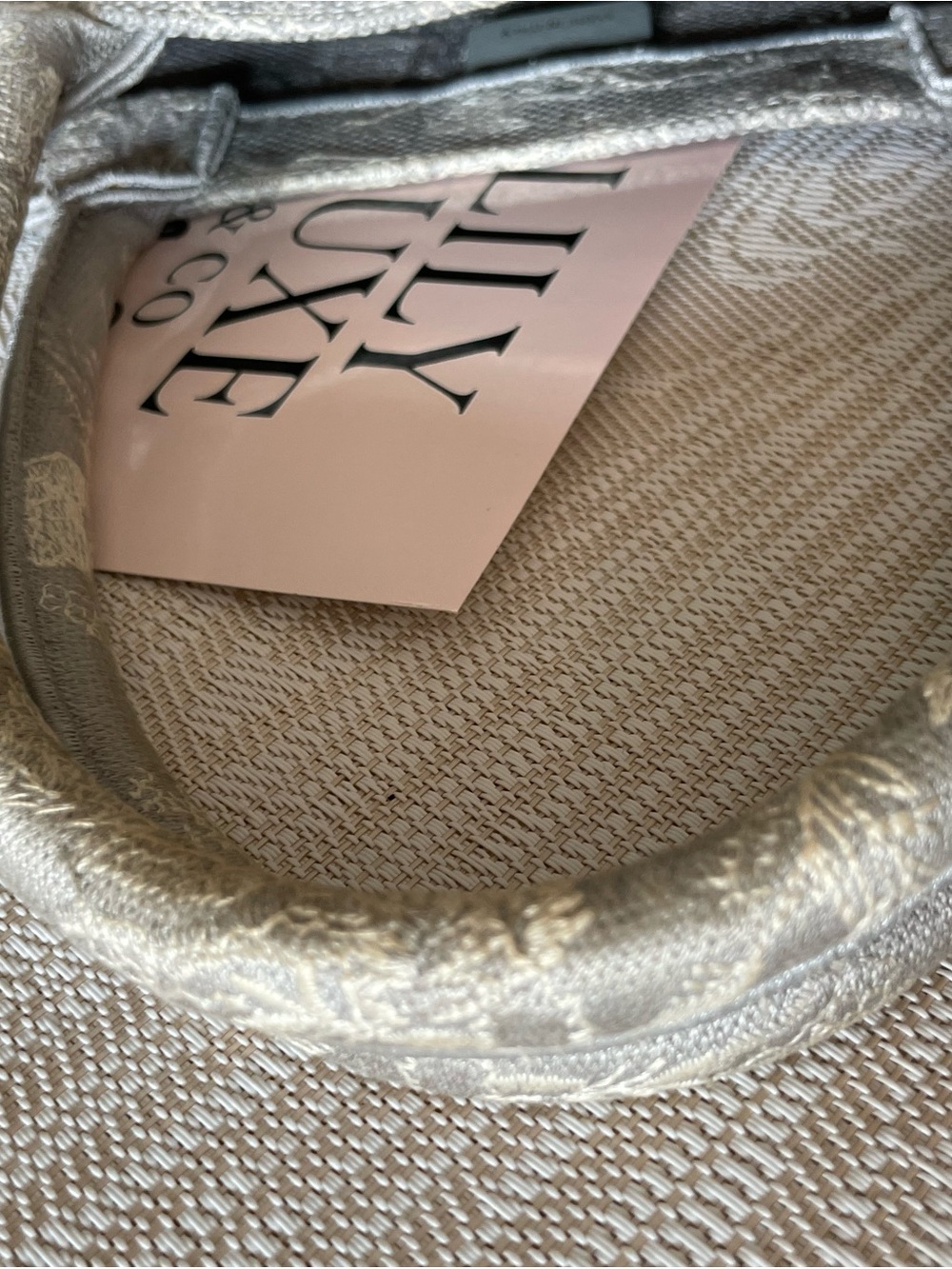 Dior Embroidered Book Tote with Scarf-Wrapped Handles - Picture 11 of 14